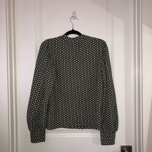 Anthropologie Maeve Shannon Balloon-Sleeved Top - Picture 4 of 6